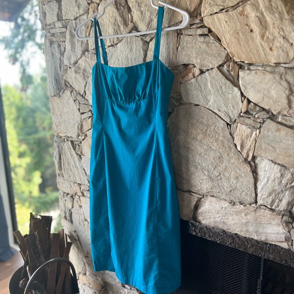 Bright Blue Jacob Dress - Picture 1 of 5